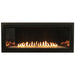 American Hearth Boulevard 48" Direct-Vent Linear Fireplace DVLL48BP92 FRONT VIEW