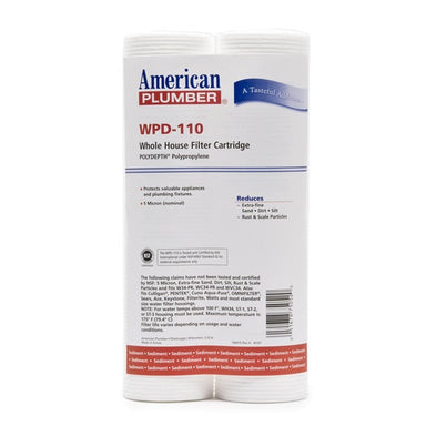 American Plumber W5W String Wound Water Filters WITH LABEL