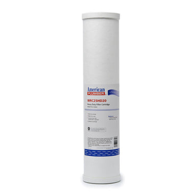 American Plumber WRC25HD20 Carbon Water Filters WITH LABEL