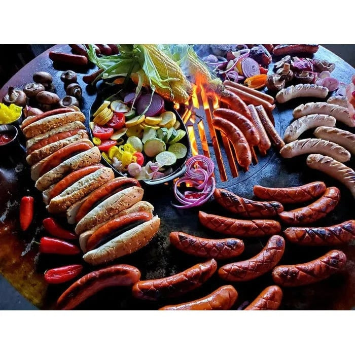 Arteflame Classic 40" Grill - Fire Pit Bowl With Cooktop - Ultimate Home Chef Bundle With 10 Grilling Accessories, CLASSIC40L SAMPLE PHOTO