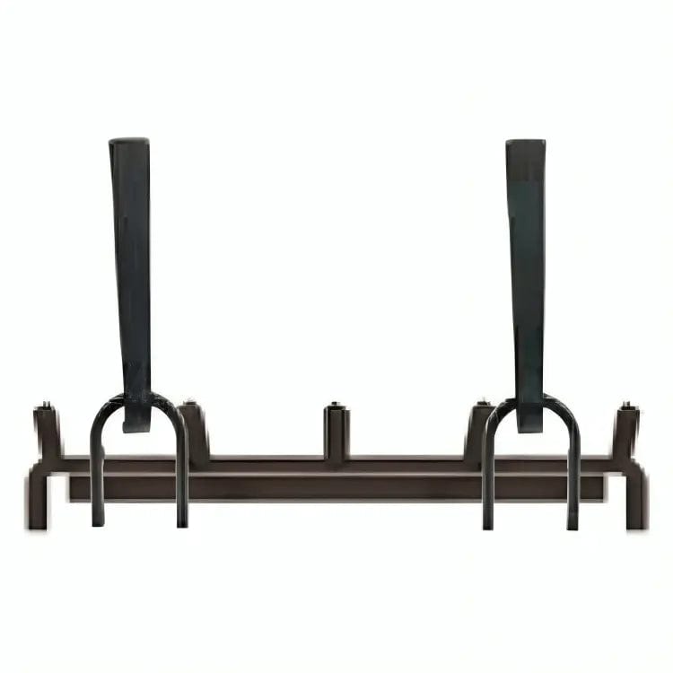Astria 40-inch Classic Andiron Kit AKC-LSM FRONT VIEW