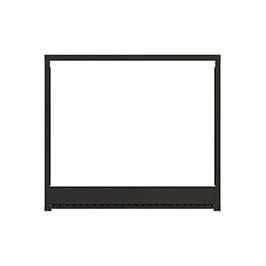 Astria 45 inch Black Classic Frame for Fireplace FCFBK45T