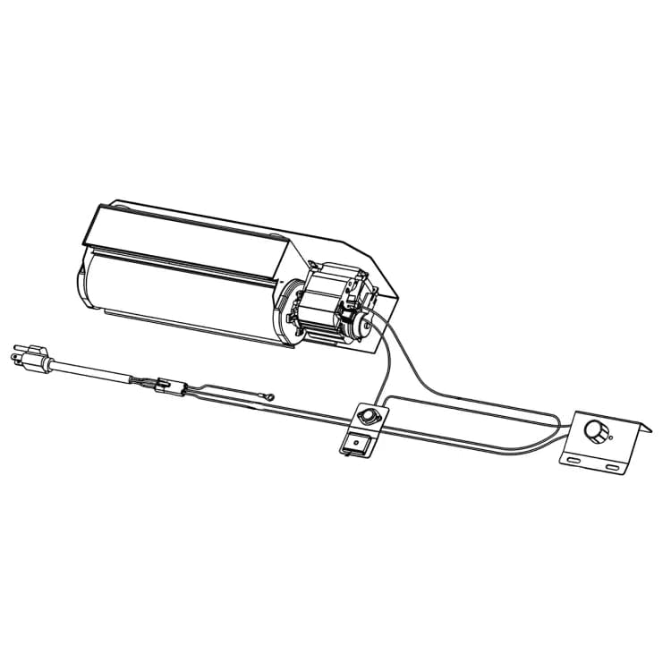 Astria 48-inch Variable Speed, Heat Activated Blower Kit FBK-LIN48