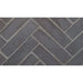 Astria 48 inch Slate Grey Split Herringbone Brick Liner MOSAIC48SGSH