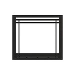 Astria Black Craftsman Frame for Fireplace FCBK40T