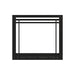 Astria Black Craftsman Frame for Fireplace FCBK40T