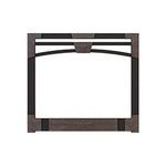 Astria Charcoal/Aged Iron Artisan Frame for Fireplace FABKAI40T