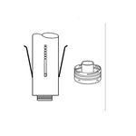 Astria SV4.5 to SF to SV Adaptor Kit SF4.5AdaptorKIT