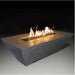 Athena Olympus ORECFT-723024 Rectangular Concrete Propane Fire Pit Extra Tall, 72x30-Inch