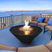 Athena Olympus ORNDFT-444418 Round Concrete Gas Fire Pit, 44x44-Inch SAMPLE PHOTO