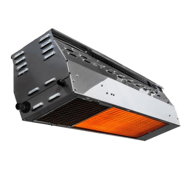 BistroSchwank Single Stage Gas Patio Heater with Electronic Ignition side view