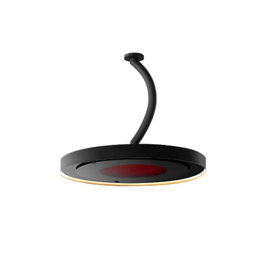 Bromic Heating - 24" Curved Ceiling Mount Pole for Eclipse Smart-Heat Electric Pendant Heater PENDANT 