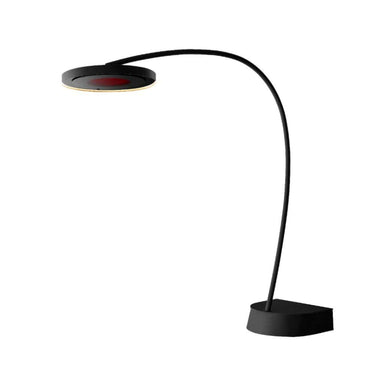 Bromic Heating - 28" Eclipse Smart-Heat 2900 Watt Freestanding Electric Portable Heater w/ Dimmer Control SIDE VIEW