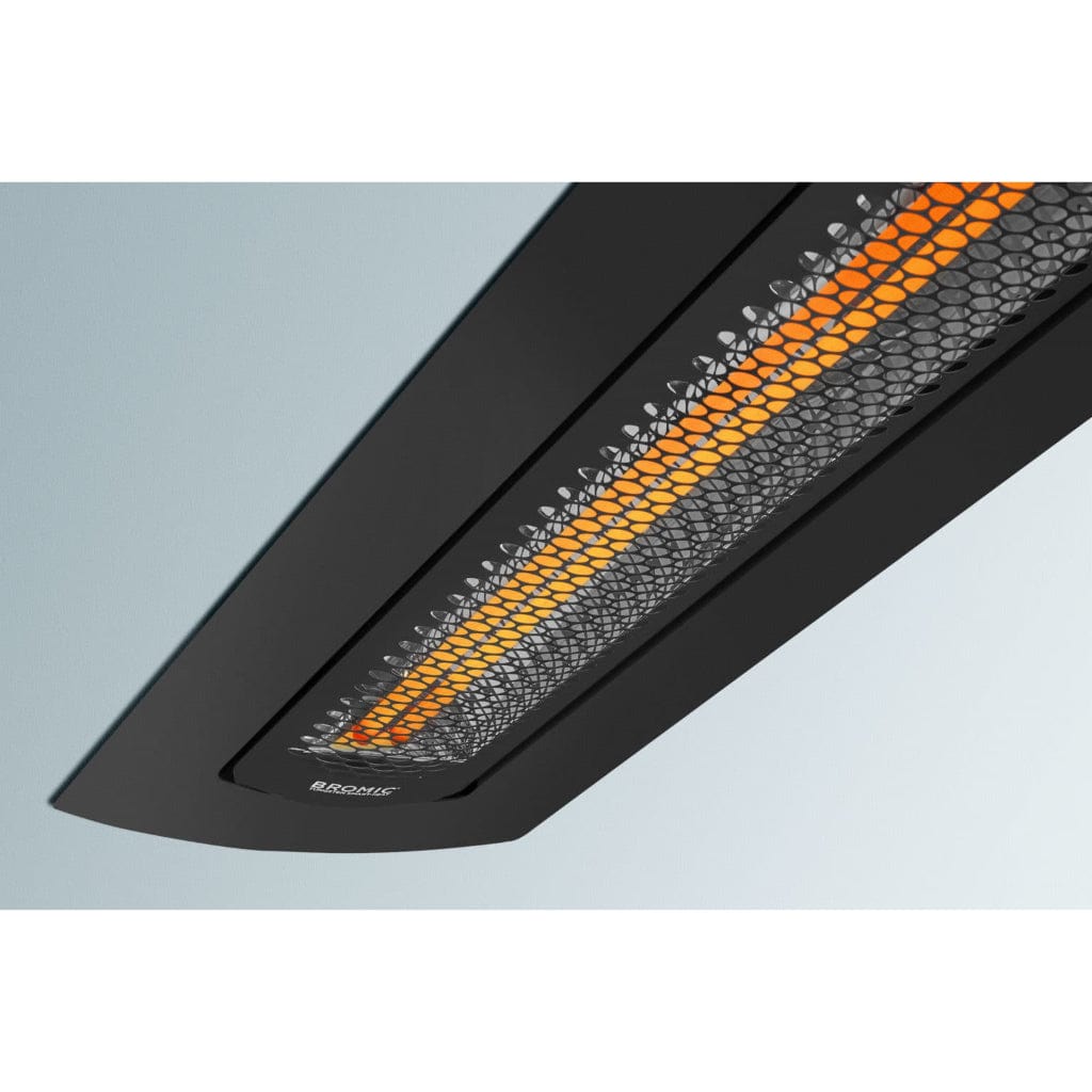Bromic Heating - 56" Tungsten Smart-Heat 6000 Watt Electric Patio Heater FRONT VIEW