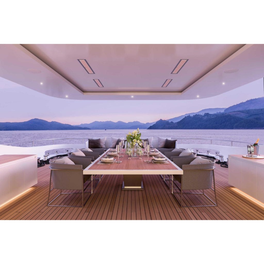 Bromic Heating - Ceiling Recess Kit for Platinum Smart-Heat Electric Marine Heater SAMPLE PHOTO