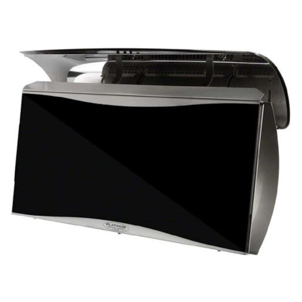 Bromic Heating - Heat Deflector for Platinum Series Smart-Heat Gas Heaters FRONT VIEW