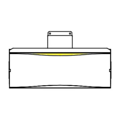 Bromic Heating - Platinum Smart-Heat™ 300/500 Series Top Trim Wind Kicker - Straight