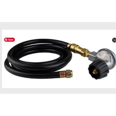 Bromic Heating - Replacement Long Hose and Regulator for Tungsten Smart-Heat Portable Heaters HOSE