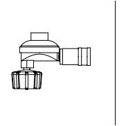Bromic Heating - Replacement Regulator for Tungsten Smart-Heat Portable Heaters SIDE VIEW