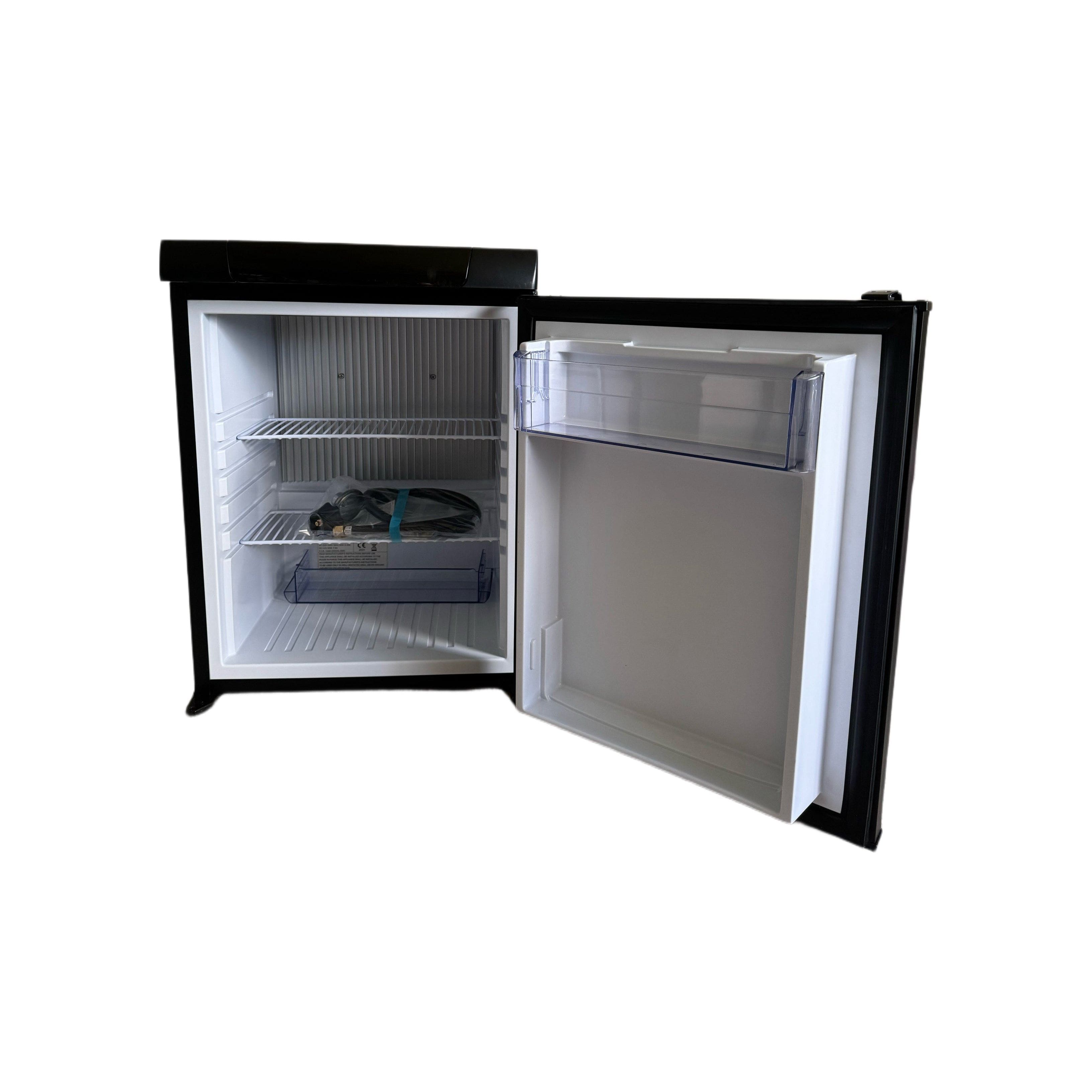 CoolJ FA-62G 62 Litre Absorption 3-Way Fridge INSIDE VIEW