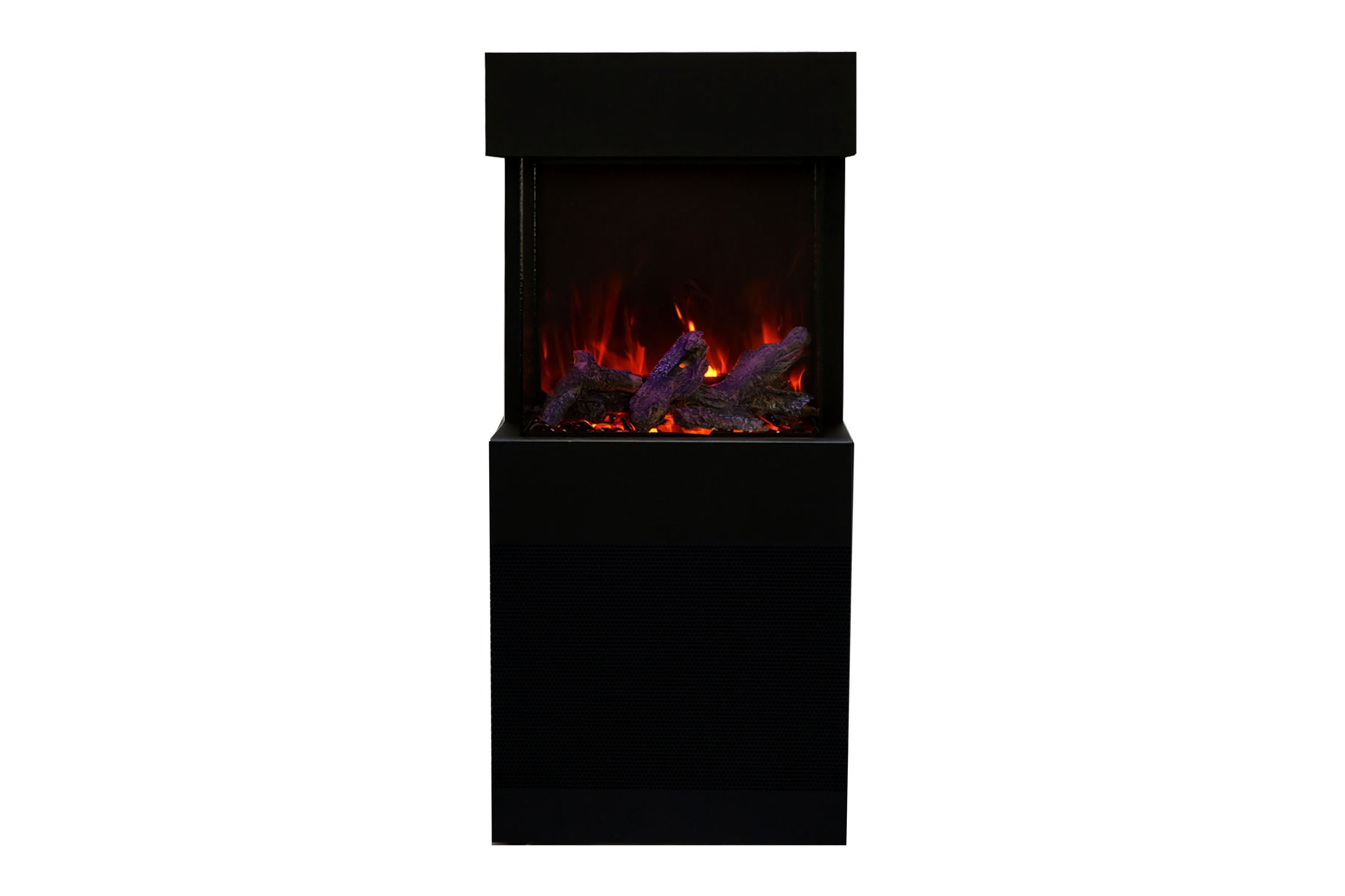 Amantii 2025WM Cube 3-Sided View Built In Indoor/Outdoor Electric Fireplace