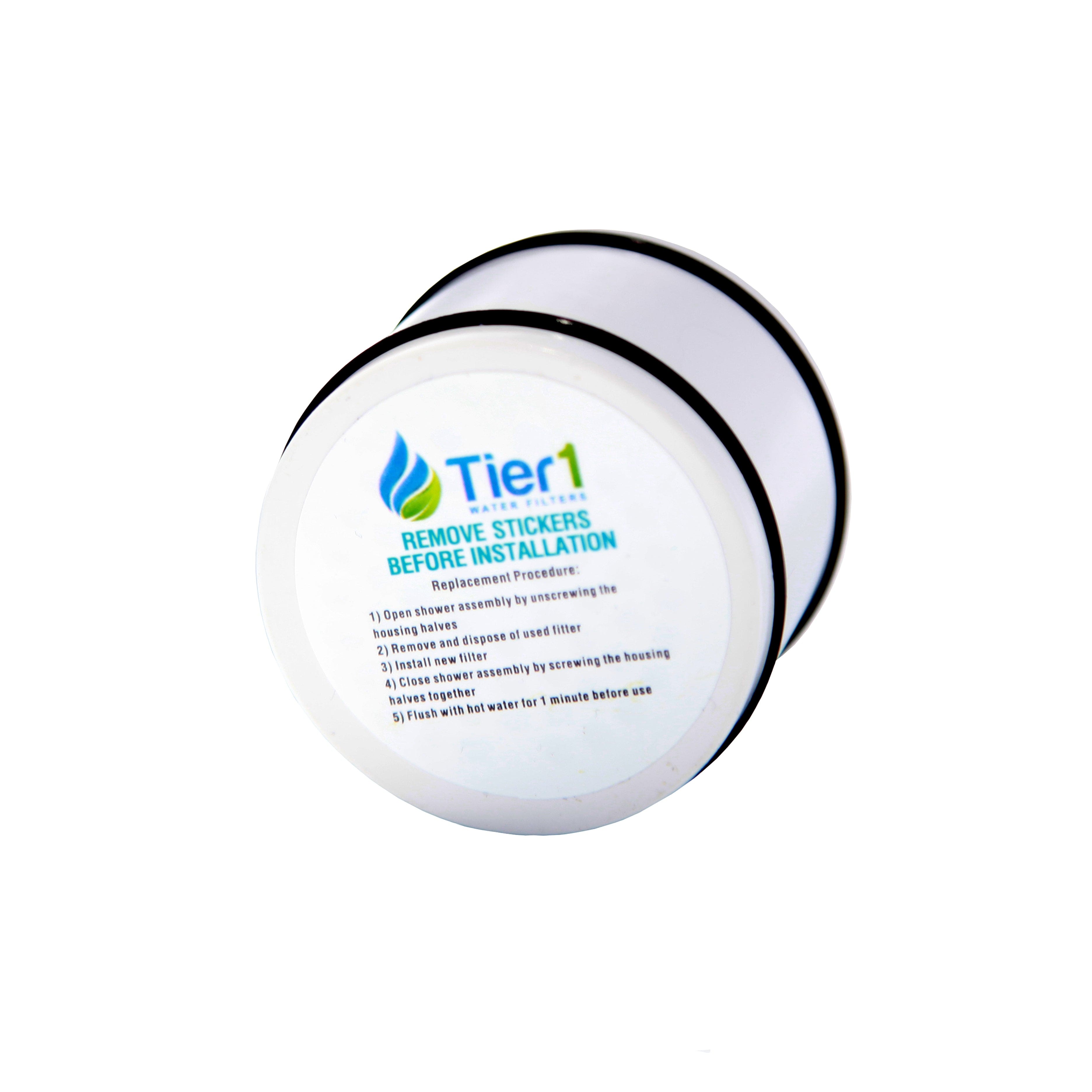 Culligan WHR-140 Comparable Replacement Shower Filter by Tier1 WITH LABEL