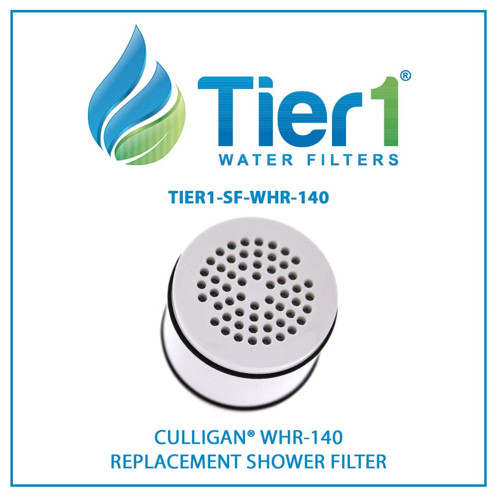 Culligan WHR-140 Comparable Replacement Shower Filter by Tier1