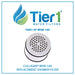 Culligan WHR-140 Comparable Replacement Shower Filter by Tier1