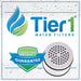 Culligan WHR-140 Comparable Replacement Shower Filter by Tier1