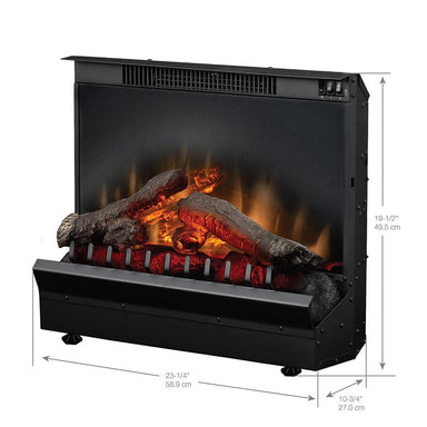 Dimplex 23-in Deluxe Electric Fireplace Log Set WITH SIZES