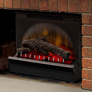 Dimplex 23-in Standard Electric Fireplace Log Set SIDE VIEW