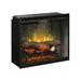 Dimplex 24 Inch Revillusion Built-In Electric Firebox Weathered Concrete SIDE VIEW