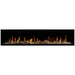 Dimplex Evolve 74-in Linear Electric Fireplace & Trim Kit FRONT VIEW