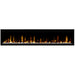 Dimplex Evolve 74-in Linear Electric Fireplace & Trim Kit FRONT VIEW