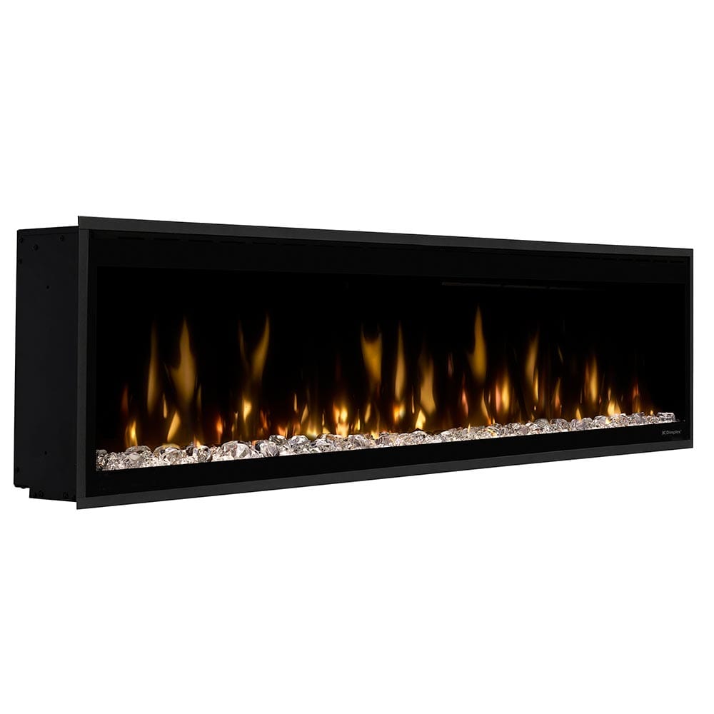 Dimplex Evolve 74-in Linear Electric Fireplace & Trim Kit FRONT VIEW