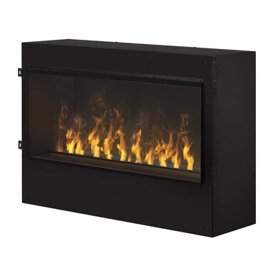 Dimplex Opti-Myst® Pro 1000 Built-In Electric Firebox, GBF1000-PRO FRONT AND SIDE VIEW