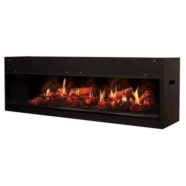 Dimplex Opti-V™ Double Virtual Fireplace, VF5452L FRONT AND SIDE VIEW