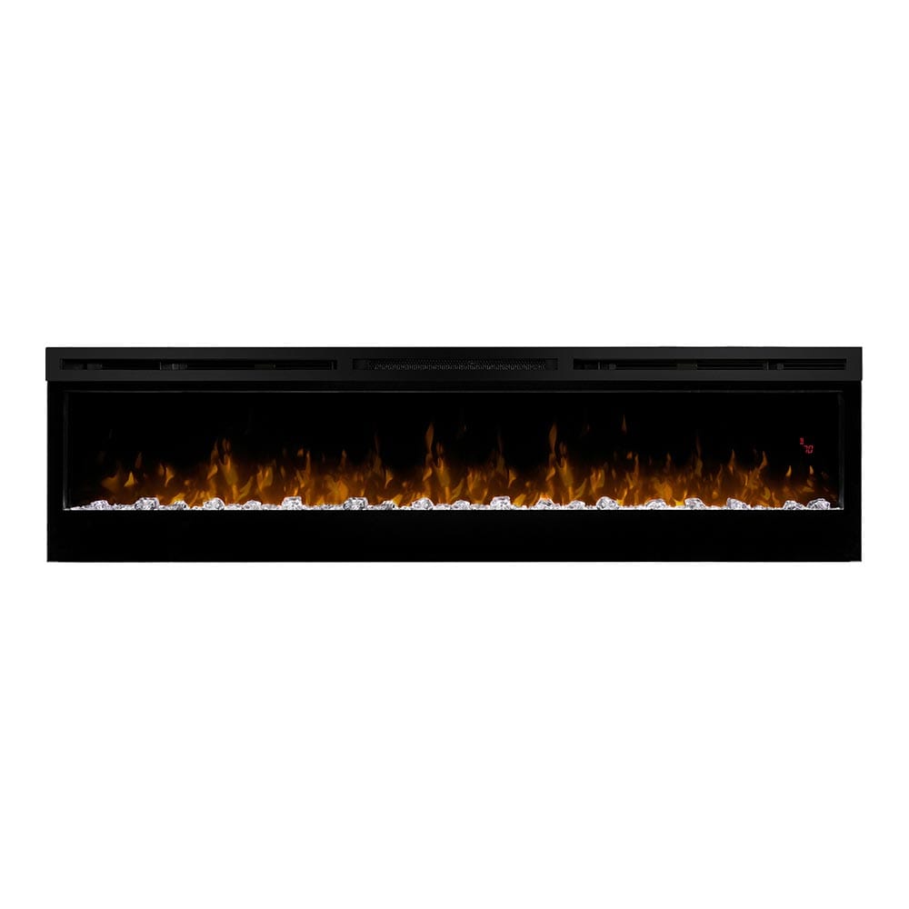 Dimplex Prism 74-In Electric Fireplace FRONT VIEW