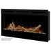 Dimplex Wickson 34-In Linear Electric Fireplace FRONT VIEW