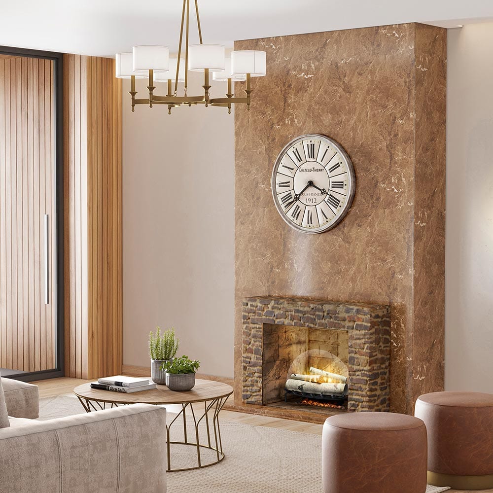 Dimplex 25-in Revillusion Birch Electric Fireplace Log Set w/ Ashmat SAMPLE PHOTO