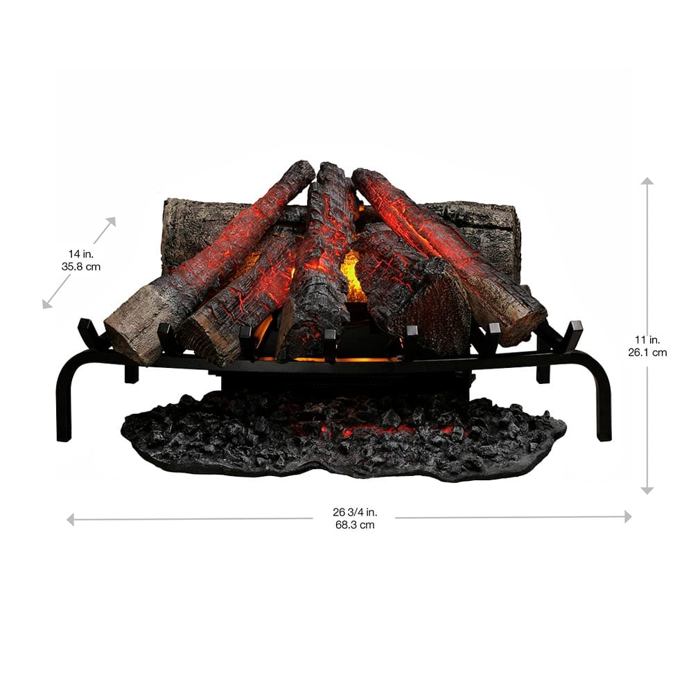 Dimplex 28-in Premium Electric Fireplace Log Set WITH SIZES