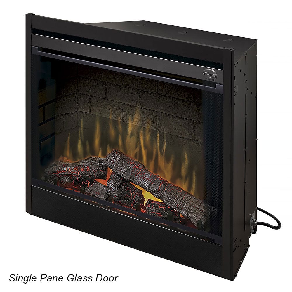 Dimplex 33-In Built-in Electric Fireplace FRONT AND SIDE VIEW