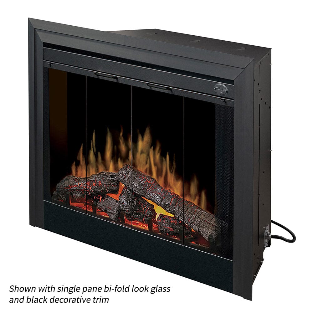 Dimplex 33-In Built-in Electric Fireplace FRONT AND SIDE VIEW