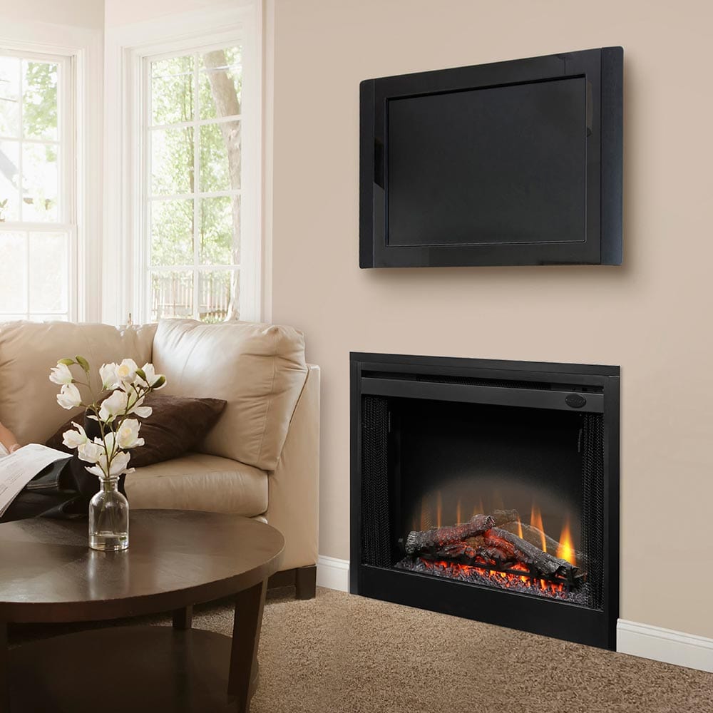 Dimplex 33-In LED In Wall Electric Fireplace SAMPLE PHOTO