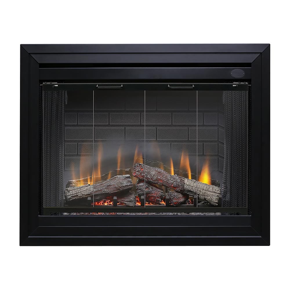 Dimplex 39-In Purifire Deluxe Built-in Electric Fireplace FRONT VIEW