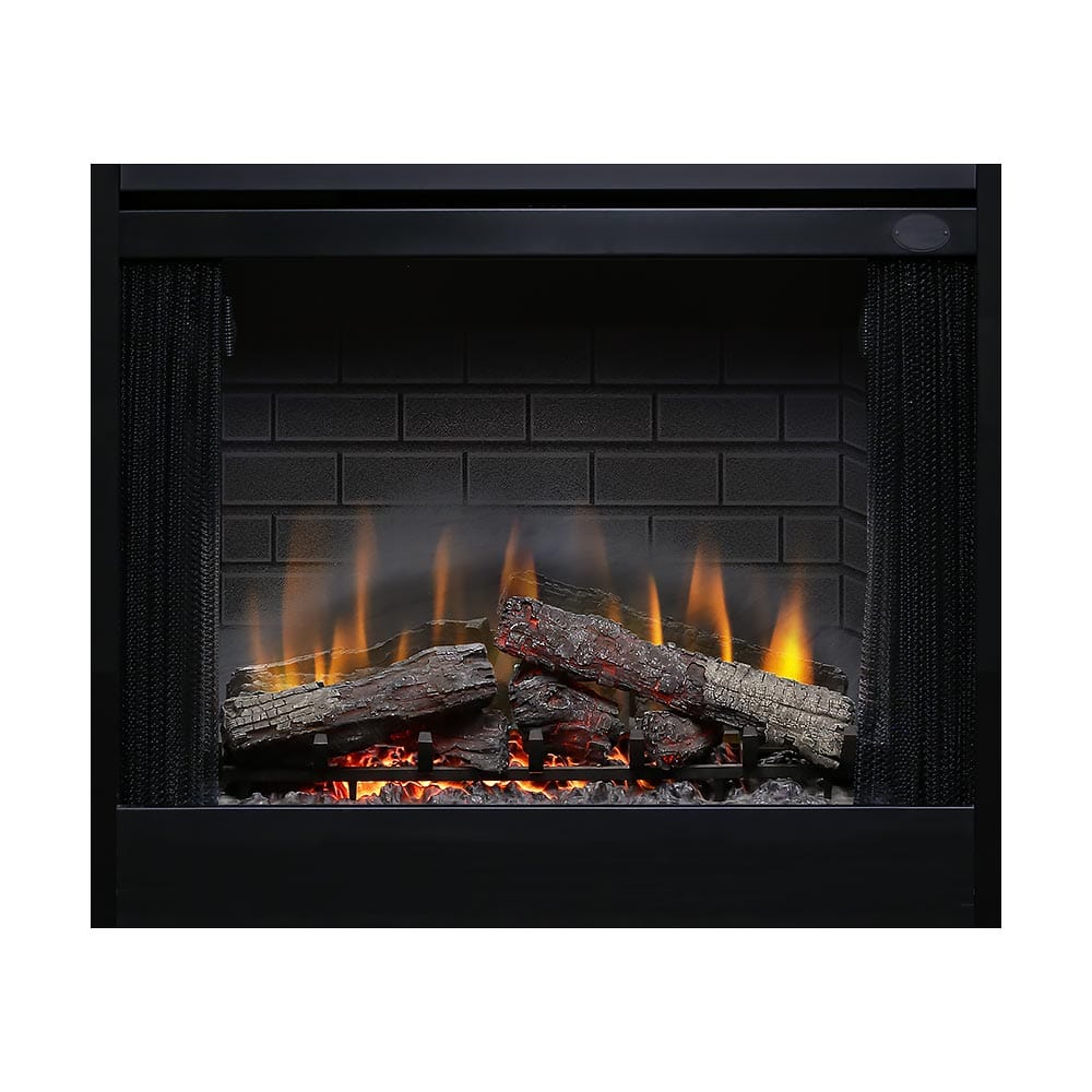 Dimplex 39-In Purifire Deluxe Built-in Electric Fireplace FRONT VIEW