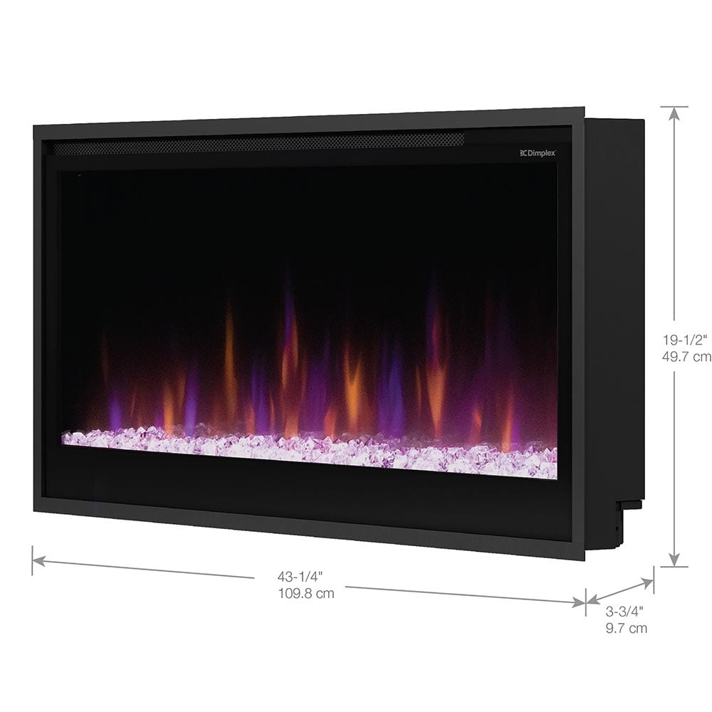 Dimplex 42-In Multi-Fire Slim Electric Fireplace WITH SIZES