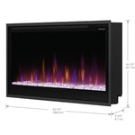 Dimplex 42-In Multi-Fire Slim Electric Fireplace