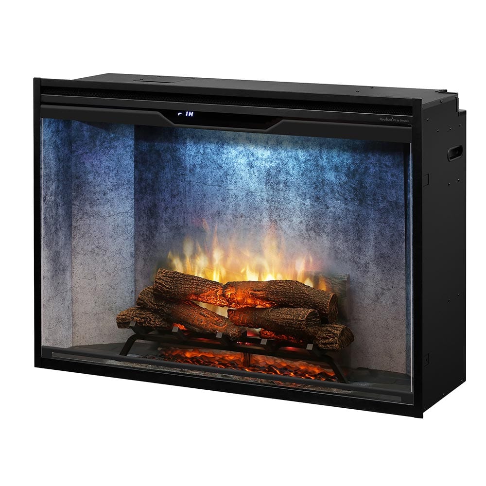 Dimplex 42" Revillusion Electric Firebox Weathered Concrete 