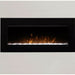 Dimplex 43-In Nicole Wall Mount Electric Fireplace FRONT VIEW